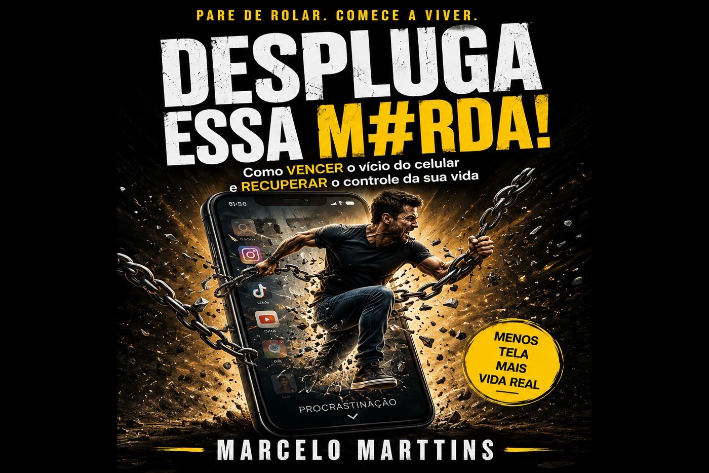 Capa do E-book Despluga essa M#RDA!