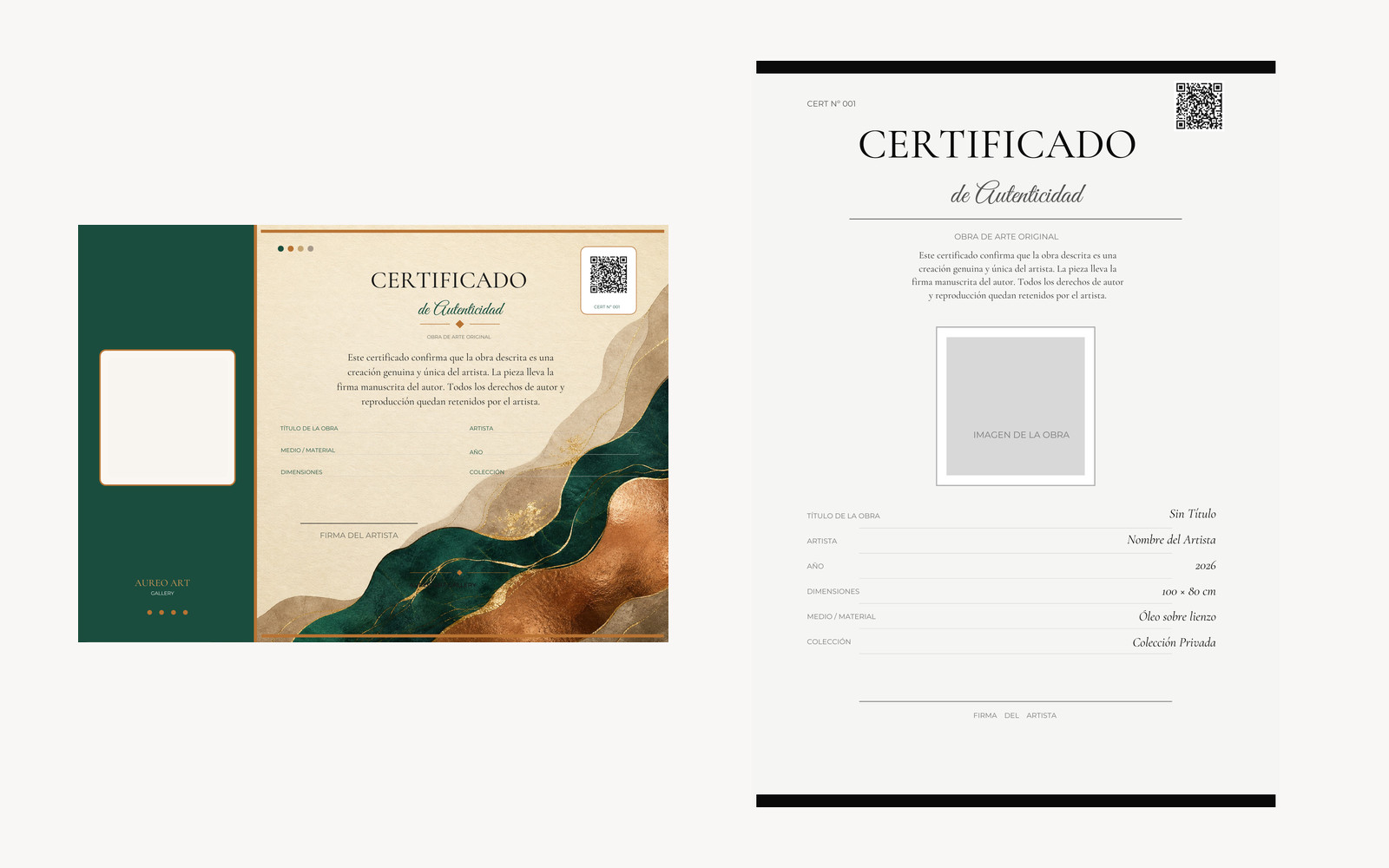 Certificado de Autenticidad 4