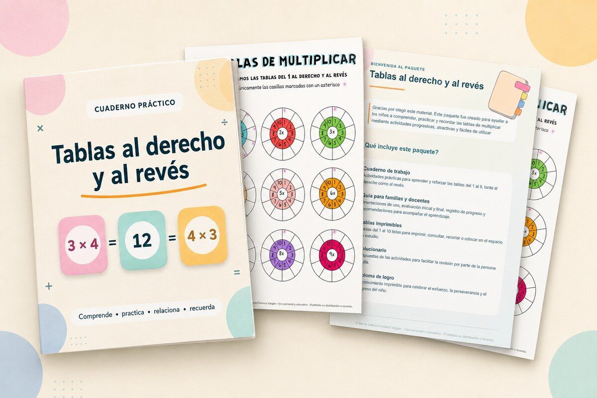 Portada del producto Tablas al derecho y al revés