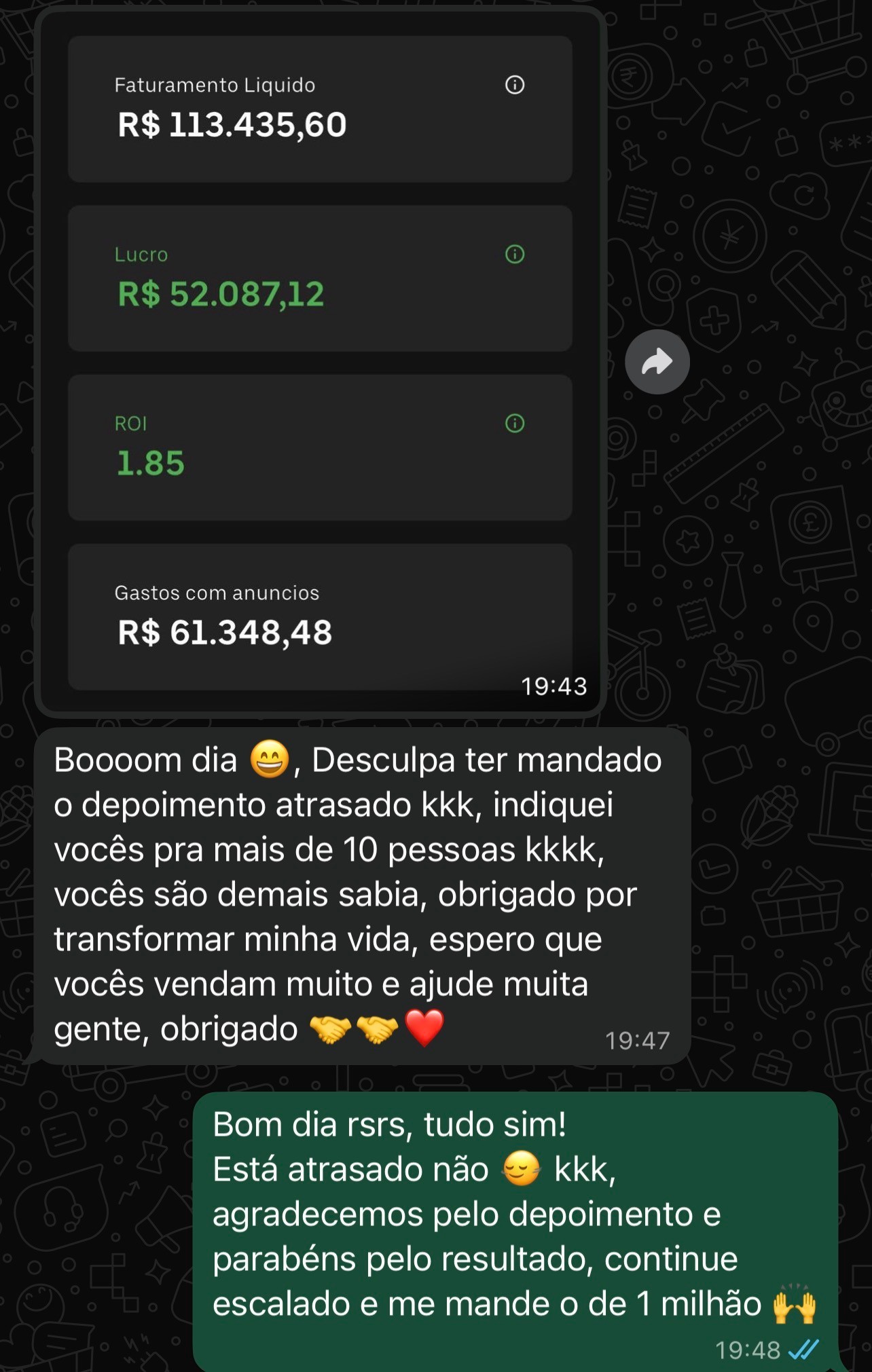 Pilha de dinheiro