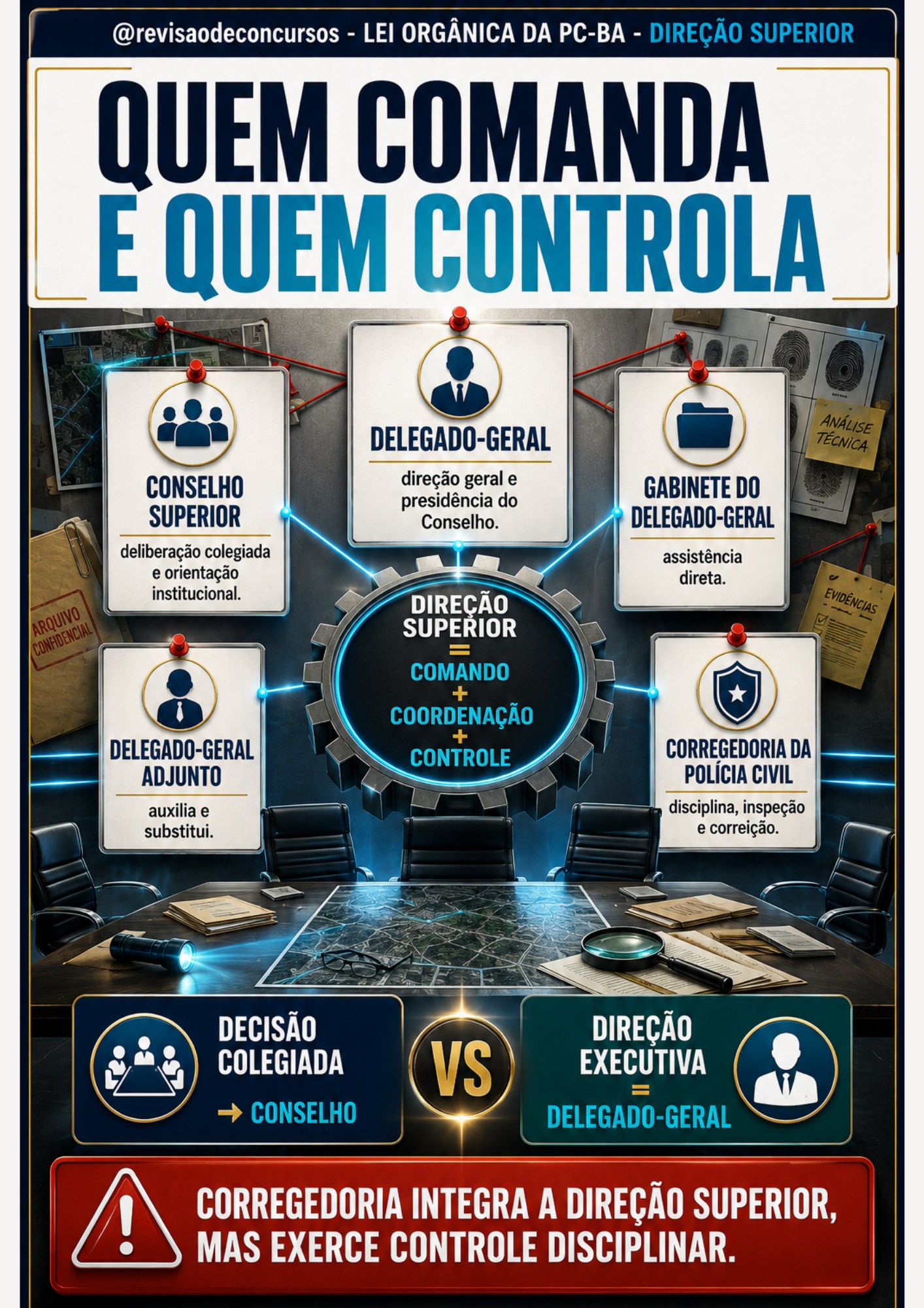 Ficha Investigativa PC-BA em destaque