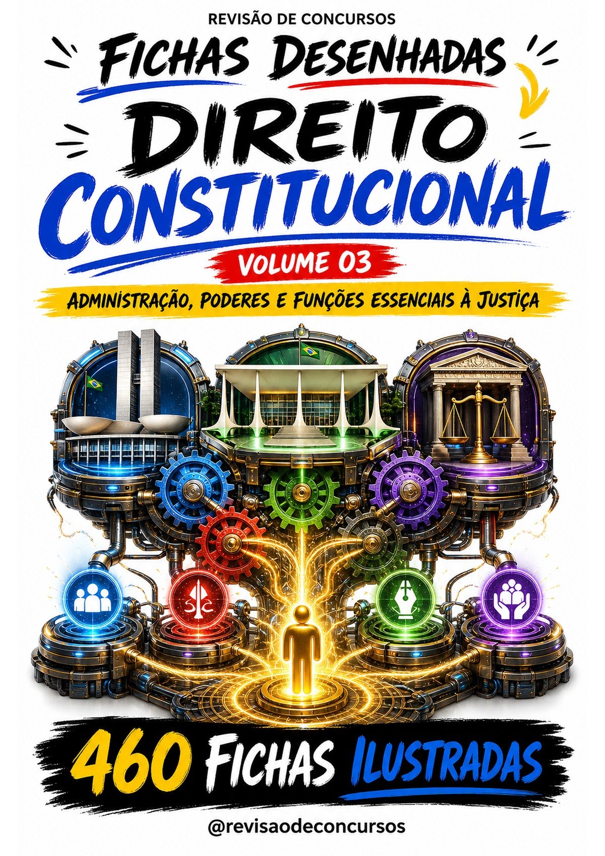 Capa Direito Constitucional — Volume 3
