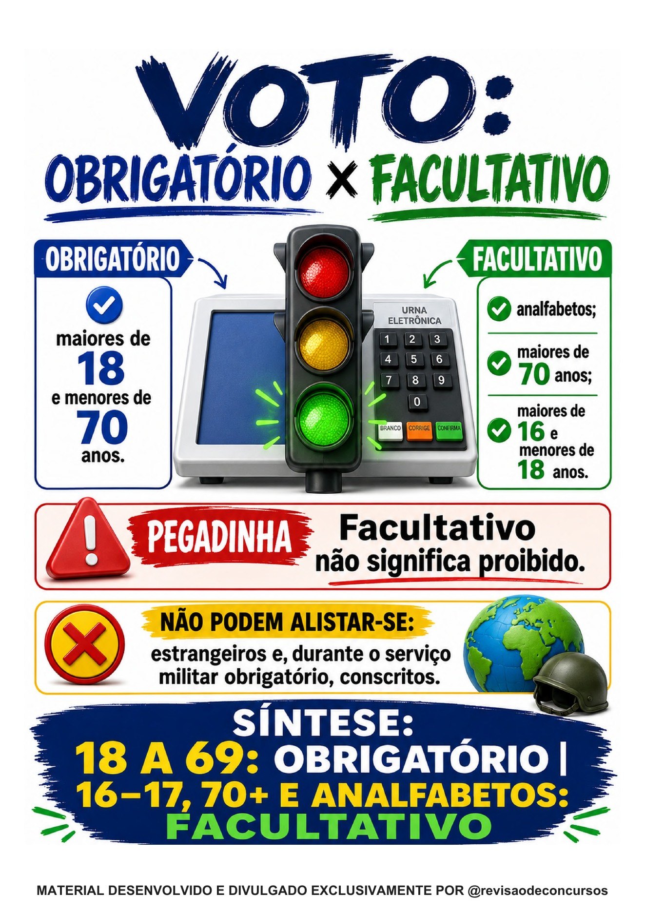 Amostra complementar 03 — Voto obrigatório e facultativo