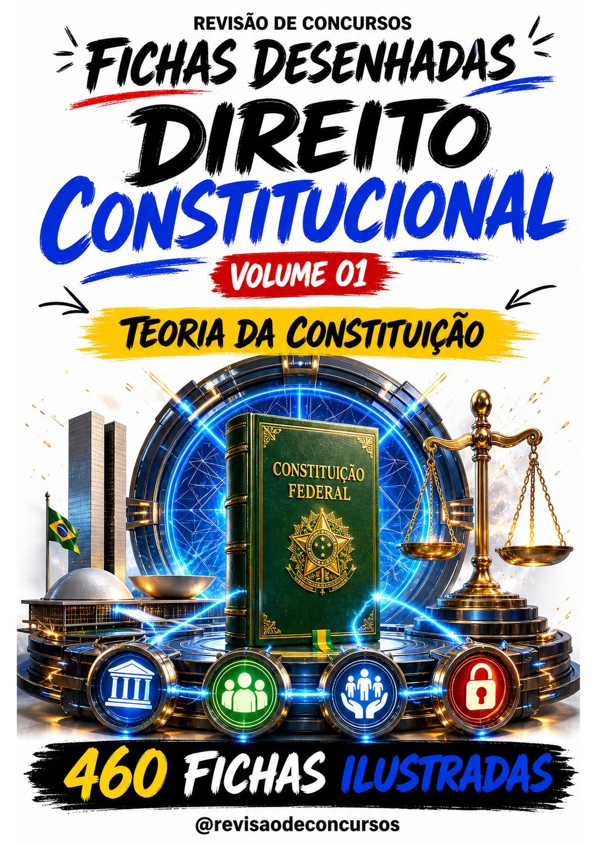 Capa Direito Constitucional — Volume 1