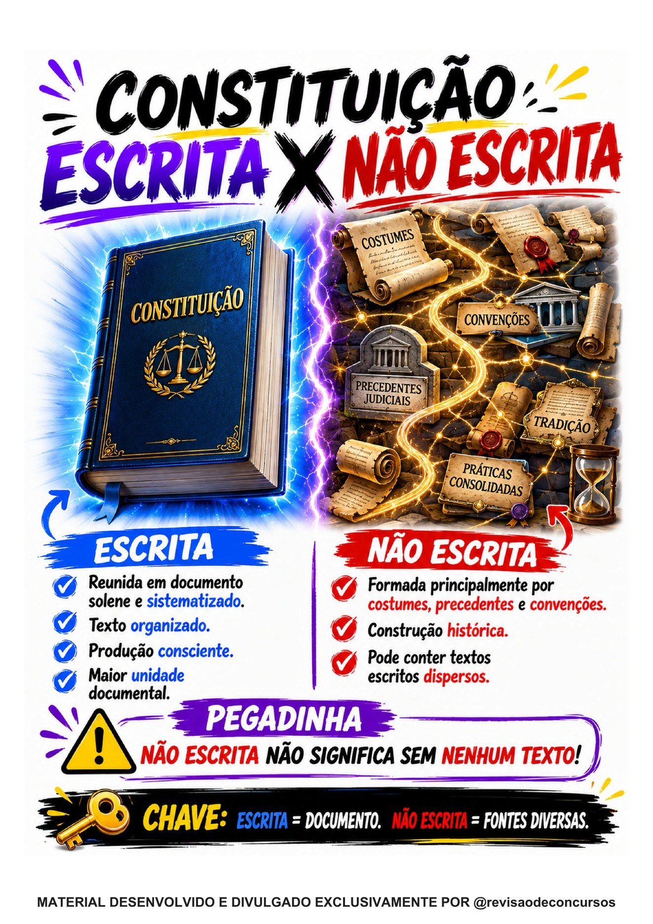 Amostra complementar 02 — Constituição escrita e Constituição não escrita