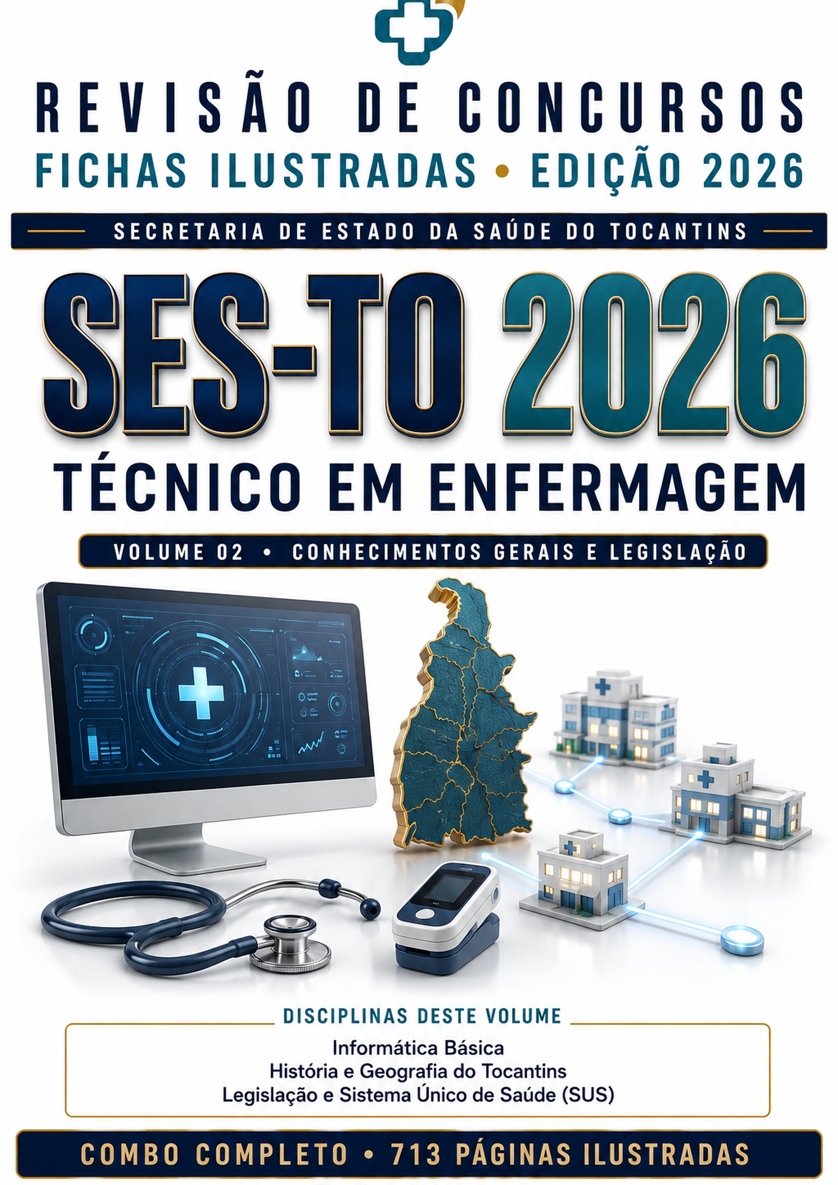 SES-TO 2026 — Volume 2 — Conhecimentos gerais e legislação