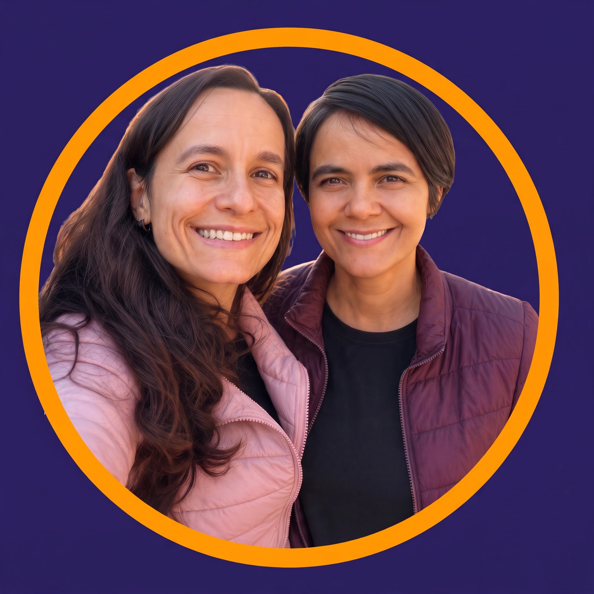 Dalila Pires e Mônica Veiga