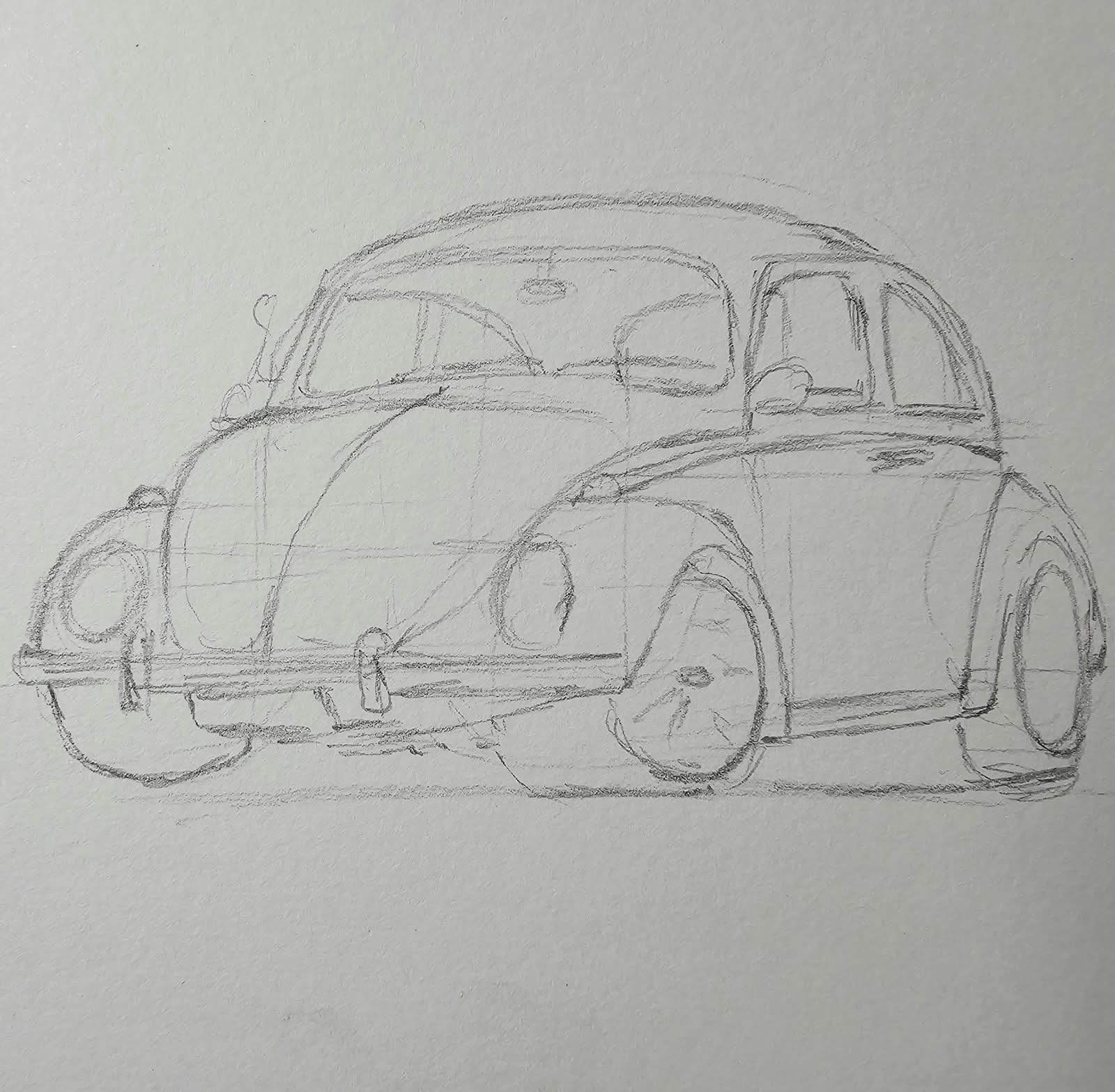 Desenho Realista em Preto e Branco