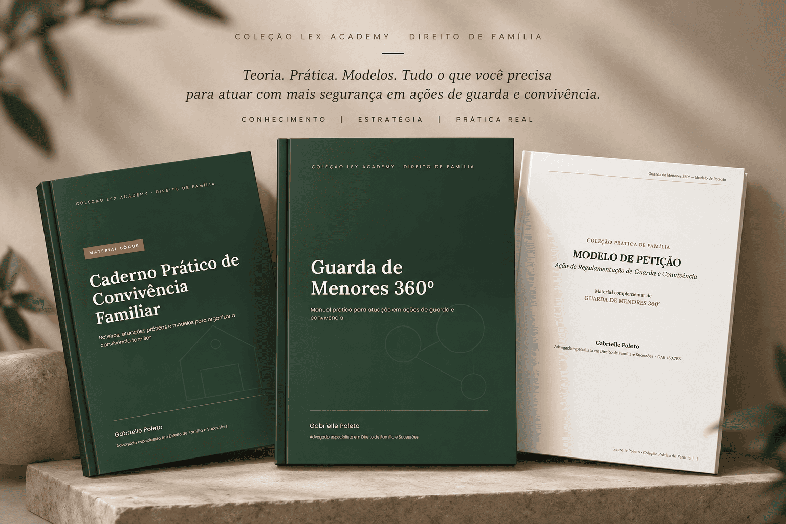Guarda de Menores 360º + Caderno Prático de Convivência Familiar + Modelo de Petição