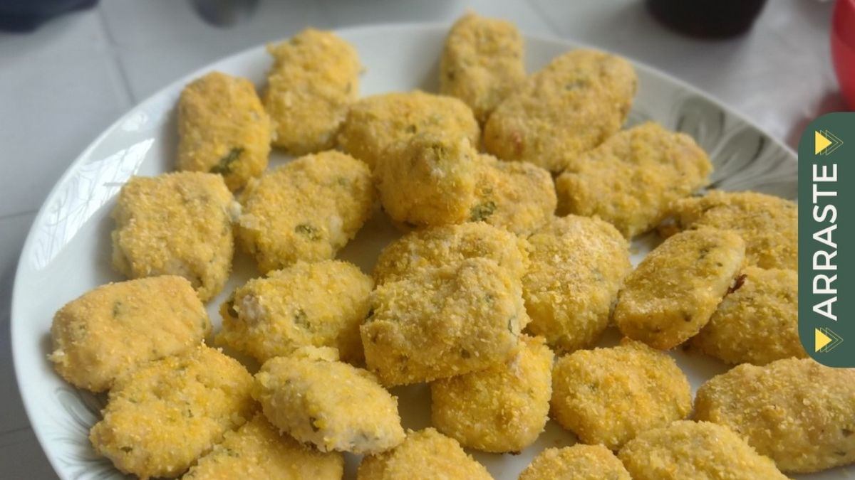 Nuggets de frango caseiros