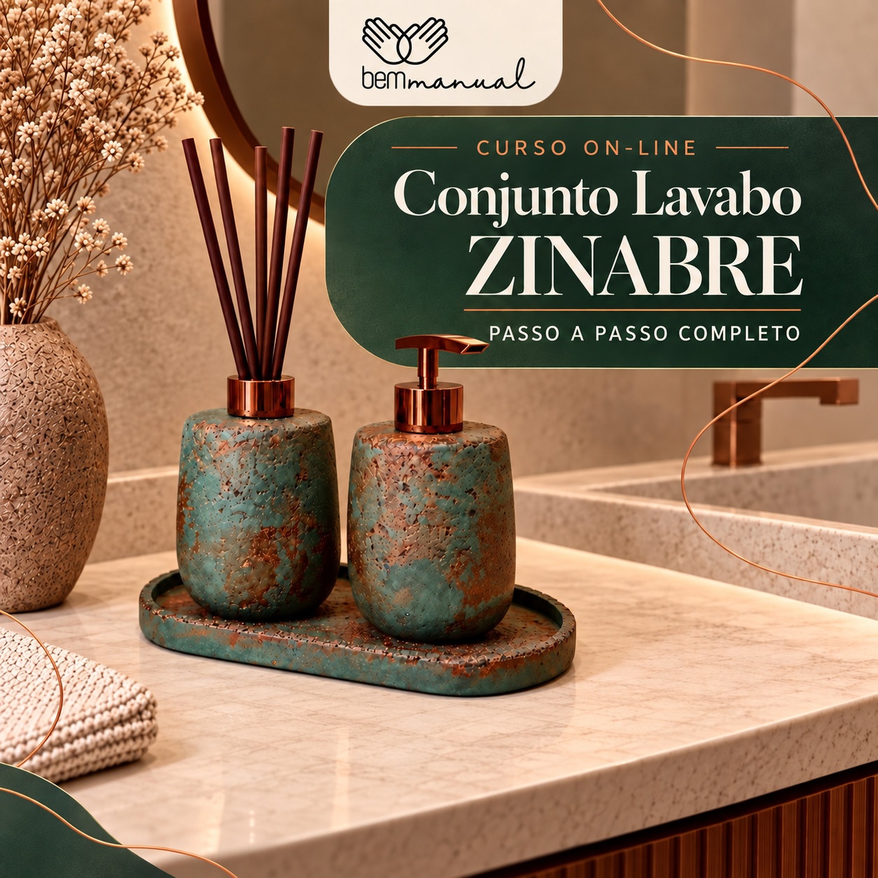 Conjunto Lavabo Zinabre