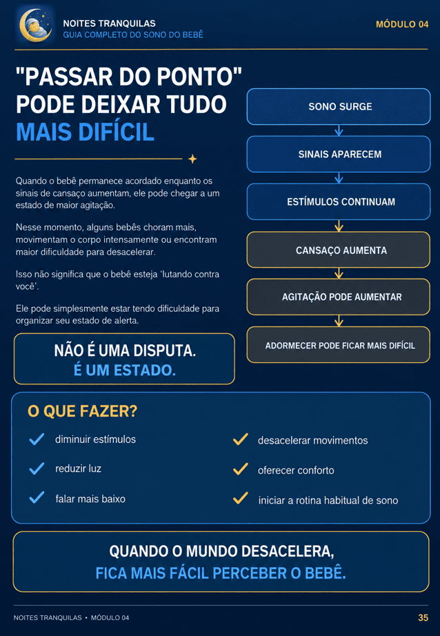 Passar do ponto pode deixar tudo mais difícil