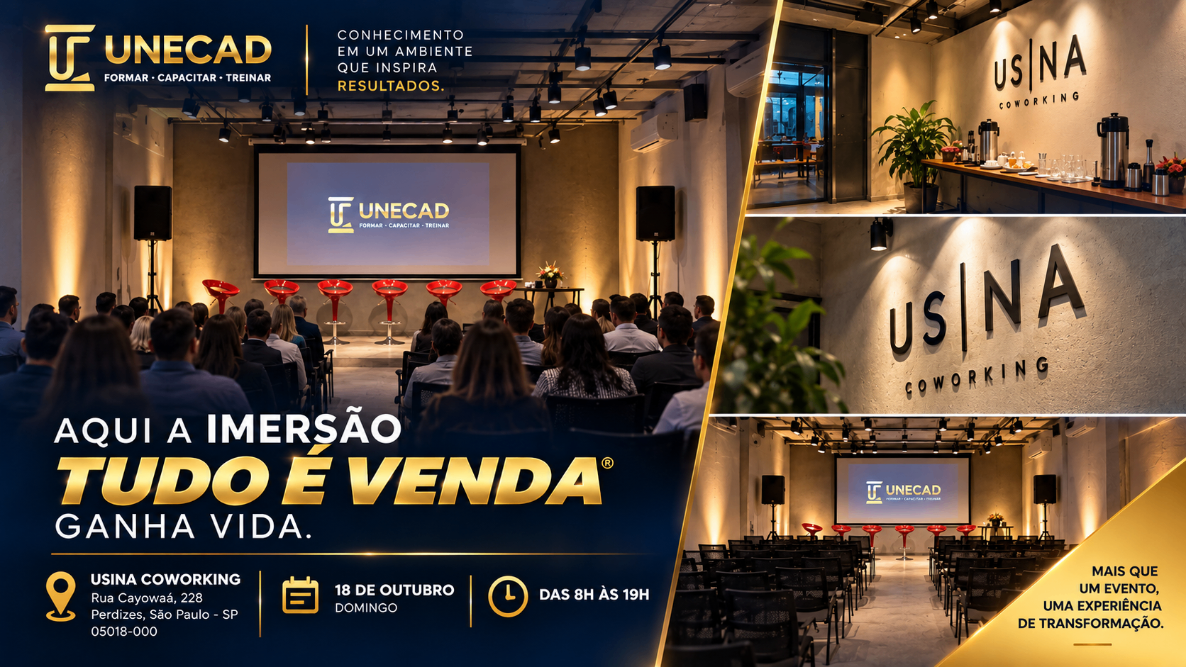 Local da Imersão Tudo é Venda