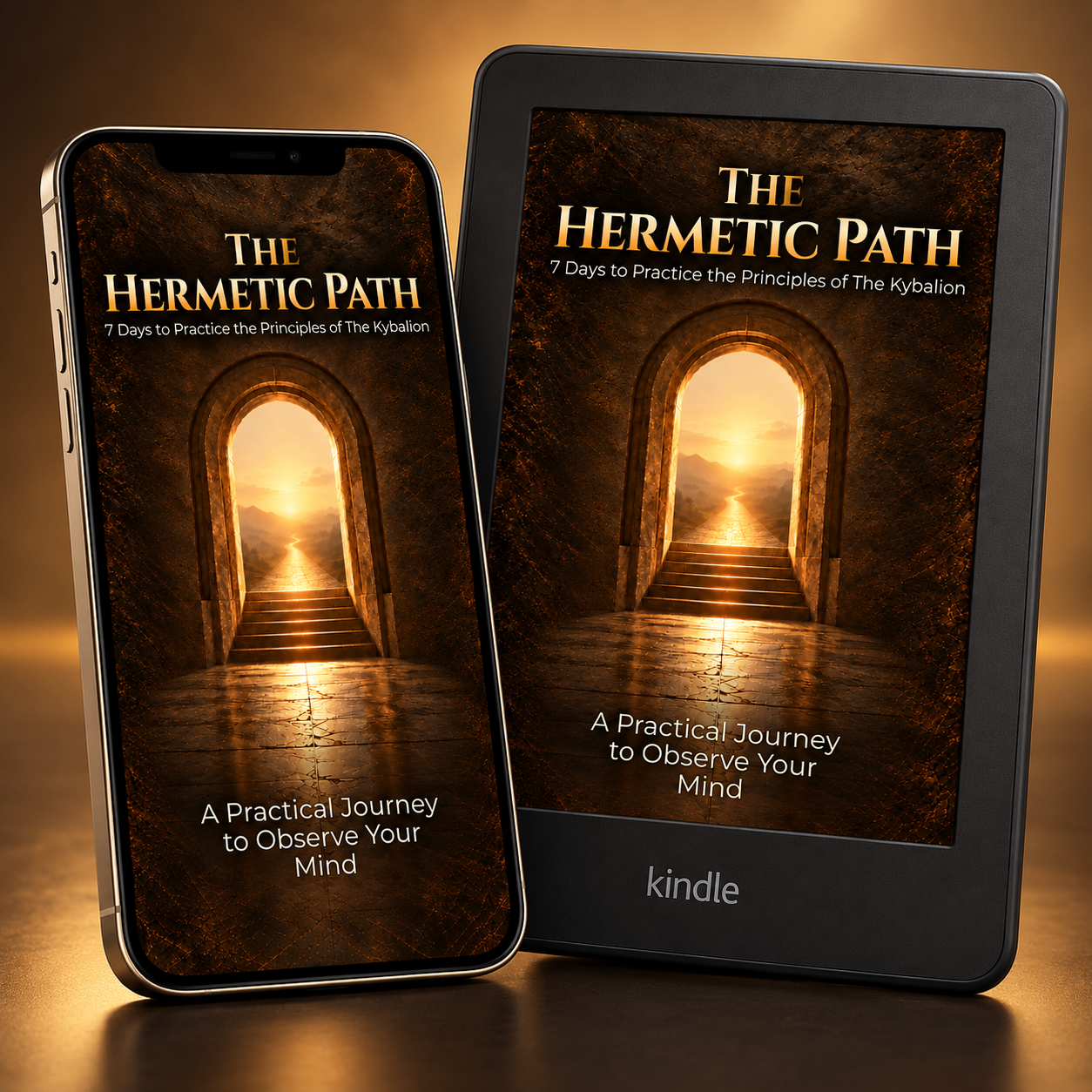 The Hermetic Path Smartphone Mockup