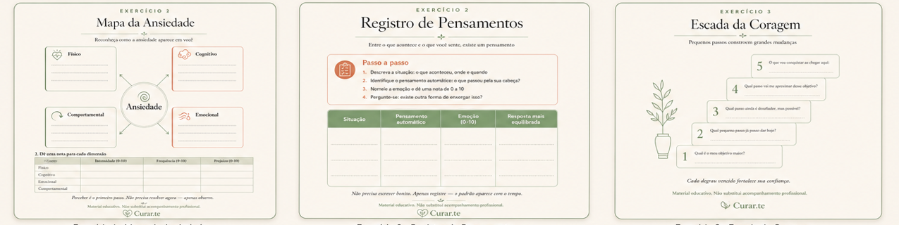 Páginas Internas de Exercícios