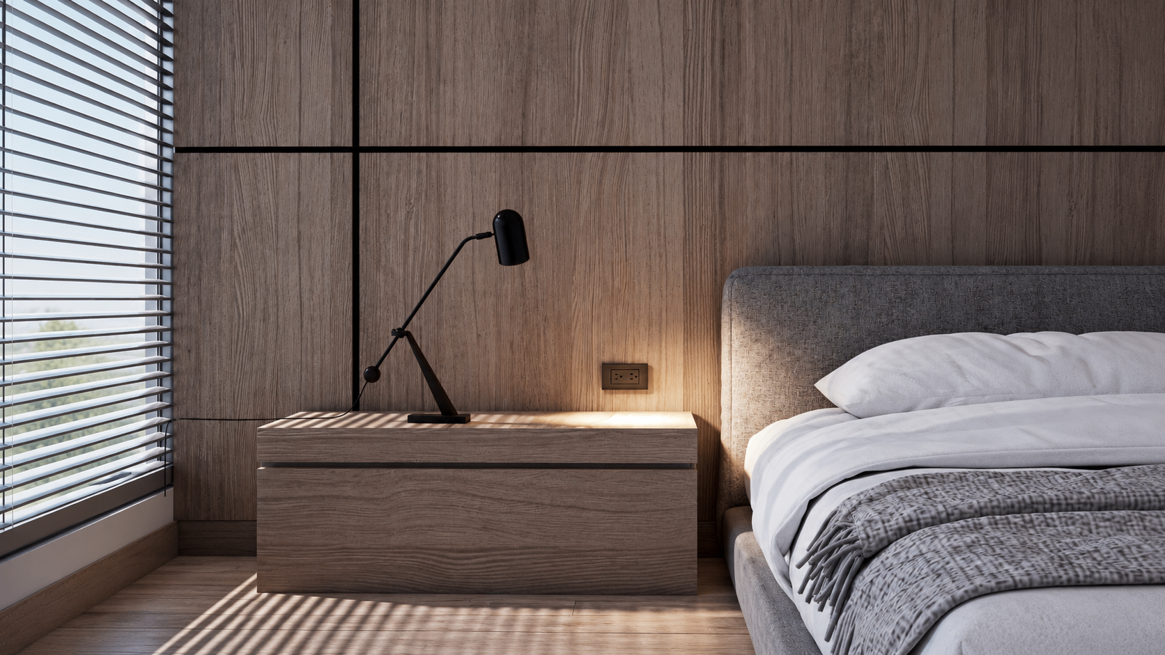 Escena de iluminación y materiales PBR