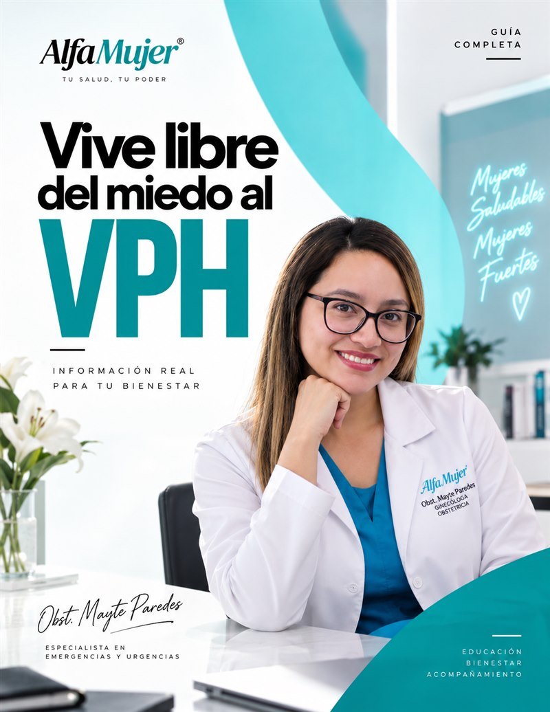Portada Vive libre del miedo al VPH