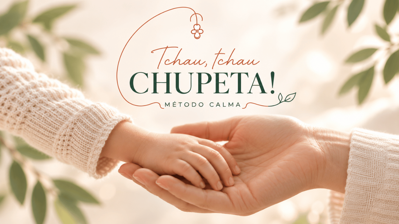 Tchau, tchau chupeta! Método CALMA