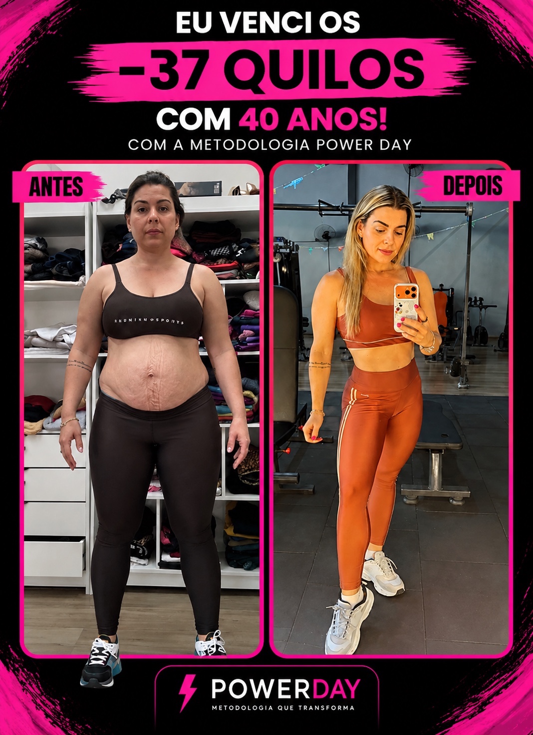 Resultado aluna PowerDay