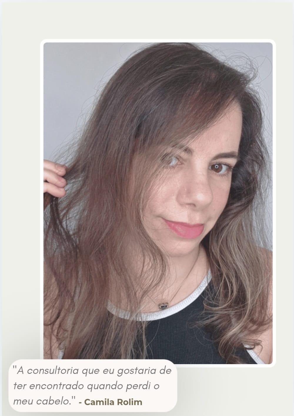 Camila Rolim - Educadora em Saúde Capilar