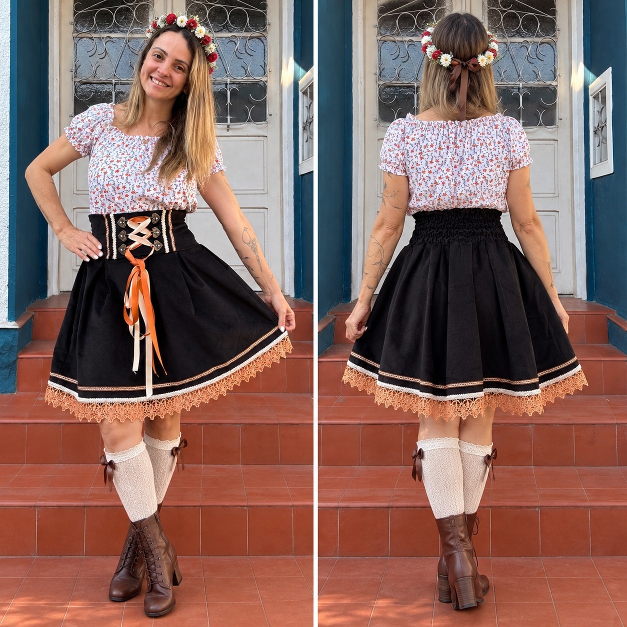 Molde Traje Típico