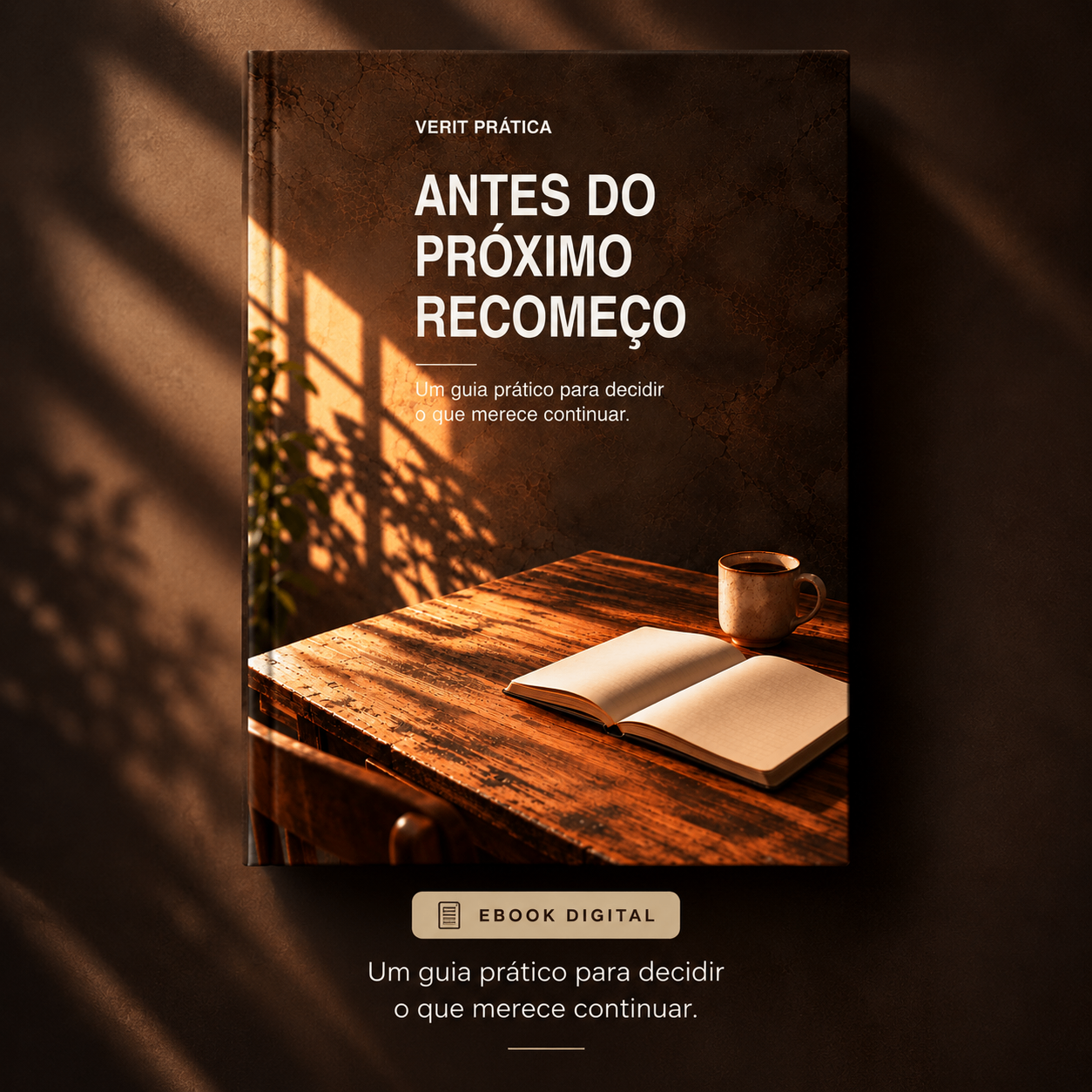 Capa do Ebook Antes do Próximo Recomeço