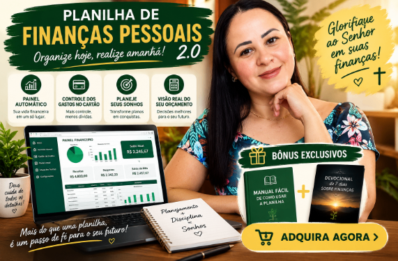 Planilha de Finanças Familiar 2.0 Preview