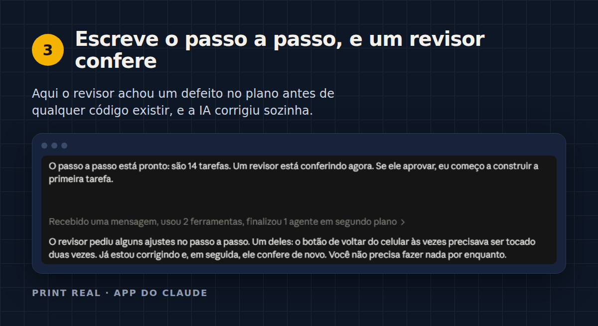 Criando o plano