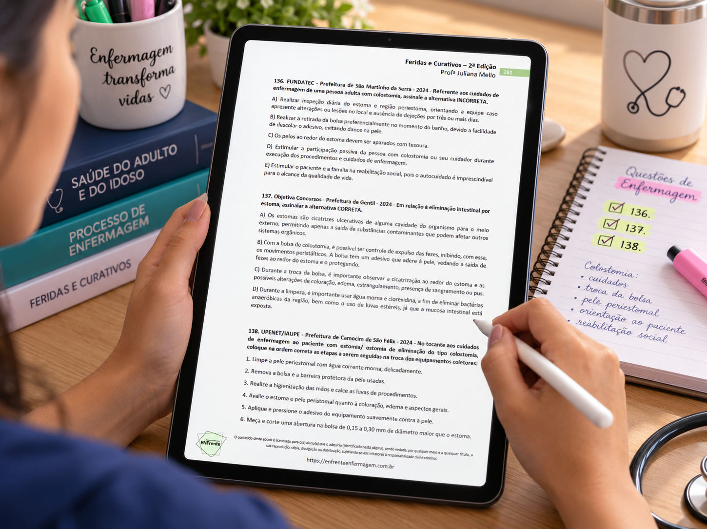 Amostra de Página - Questões
