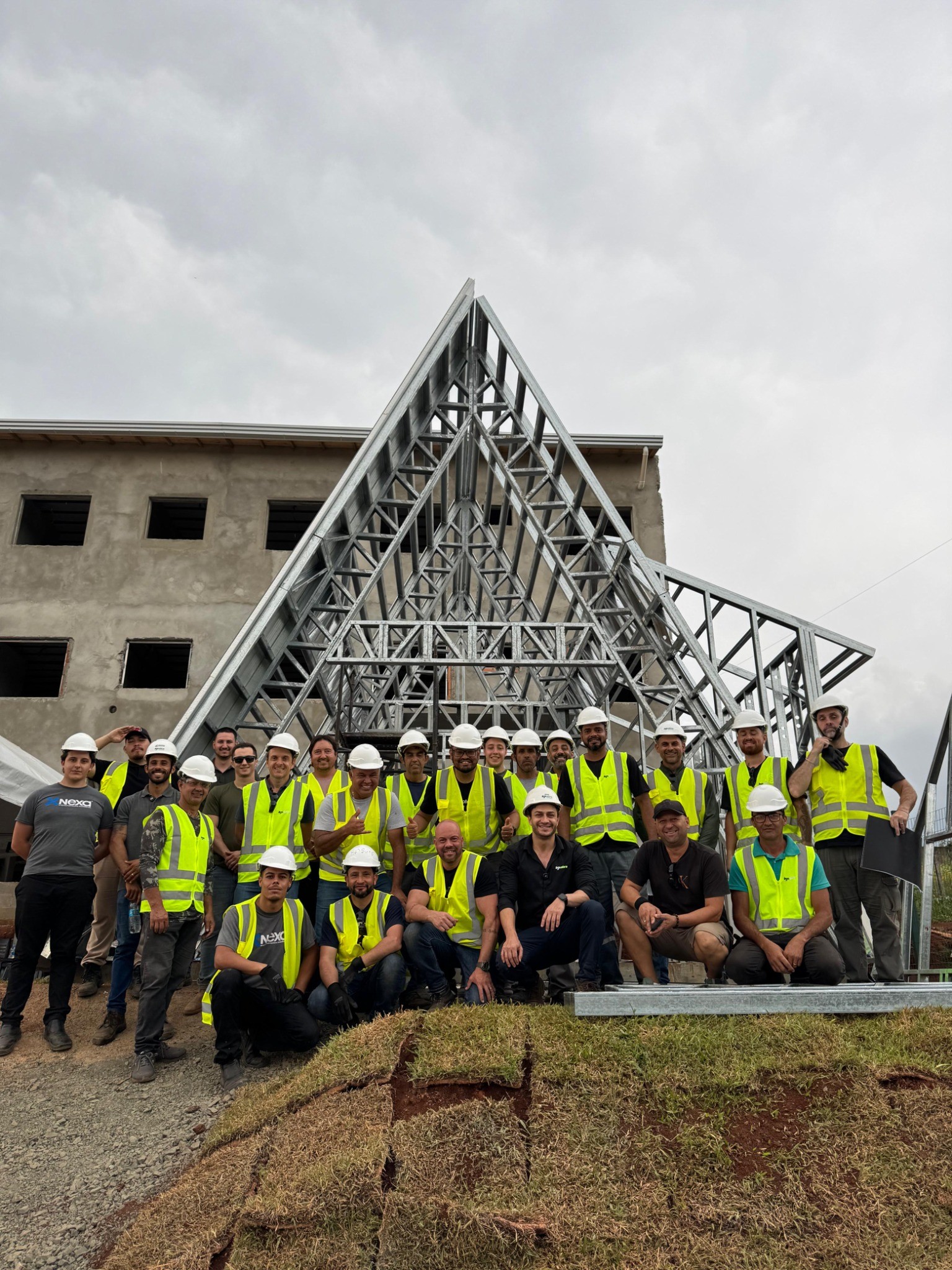 Turma do treinamento presencial da ÁgilObra