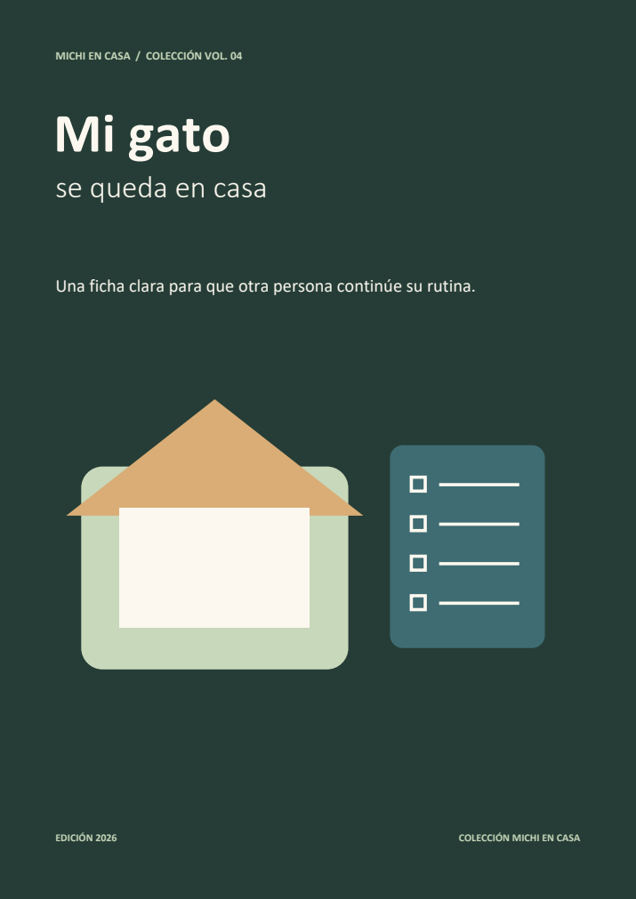 Mi gato se queda en casa