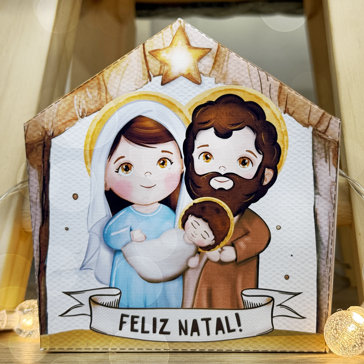 Caixa para doces Sagrada Família