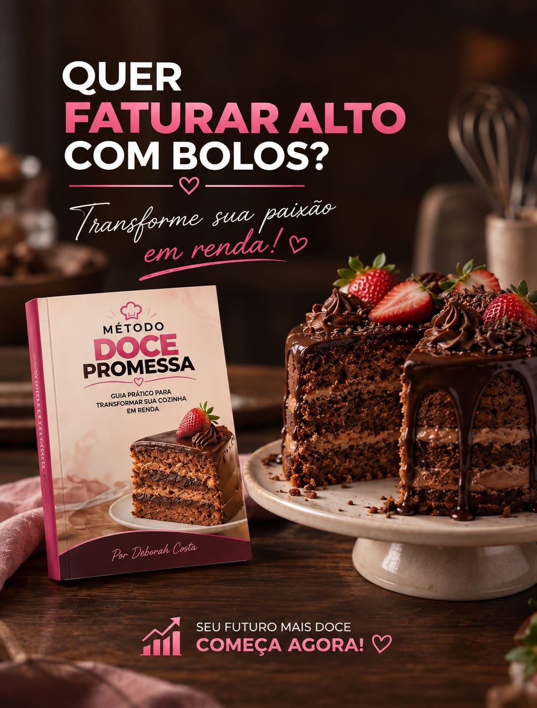 Capa do E-book Método Doce Lucrativo
