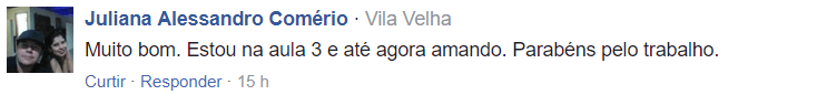 Depoimento Aluno 8