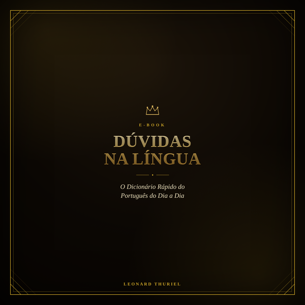 Capa do e-book Dúvidas na Língua