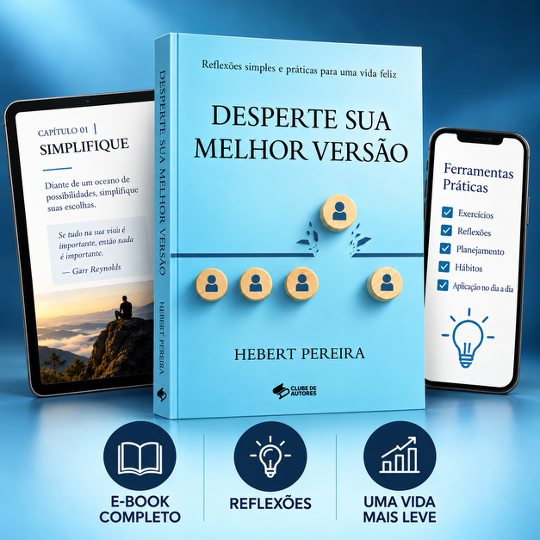 Capa do E-book Desperte Sua Melhor Versão