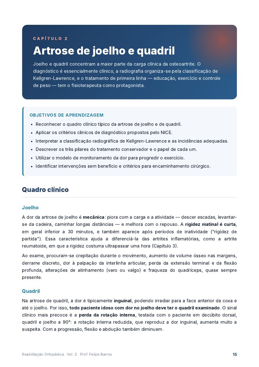 Página de um capítulo do e-book