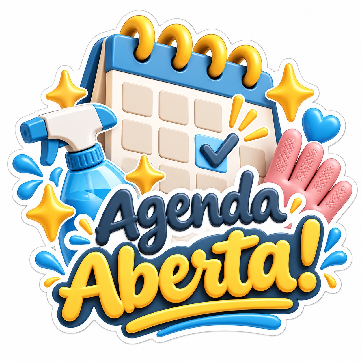 Agenda Aberta figurinha