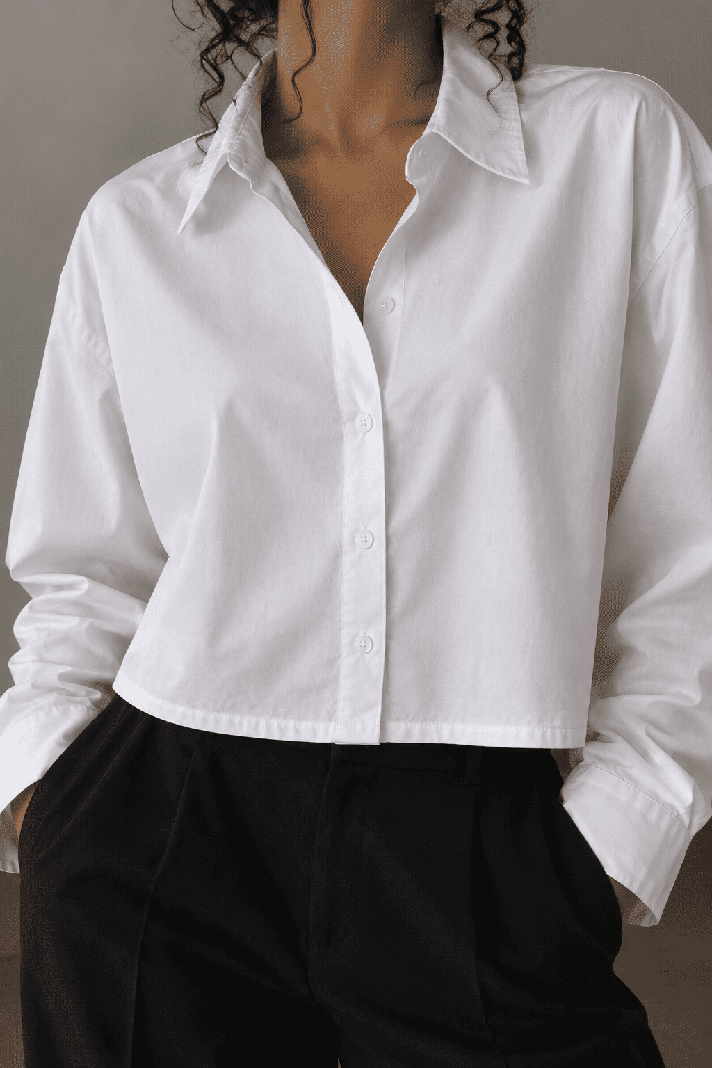 Camisa Cropped Modelagem