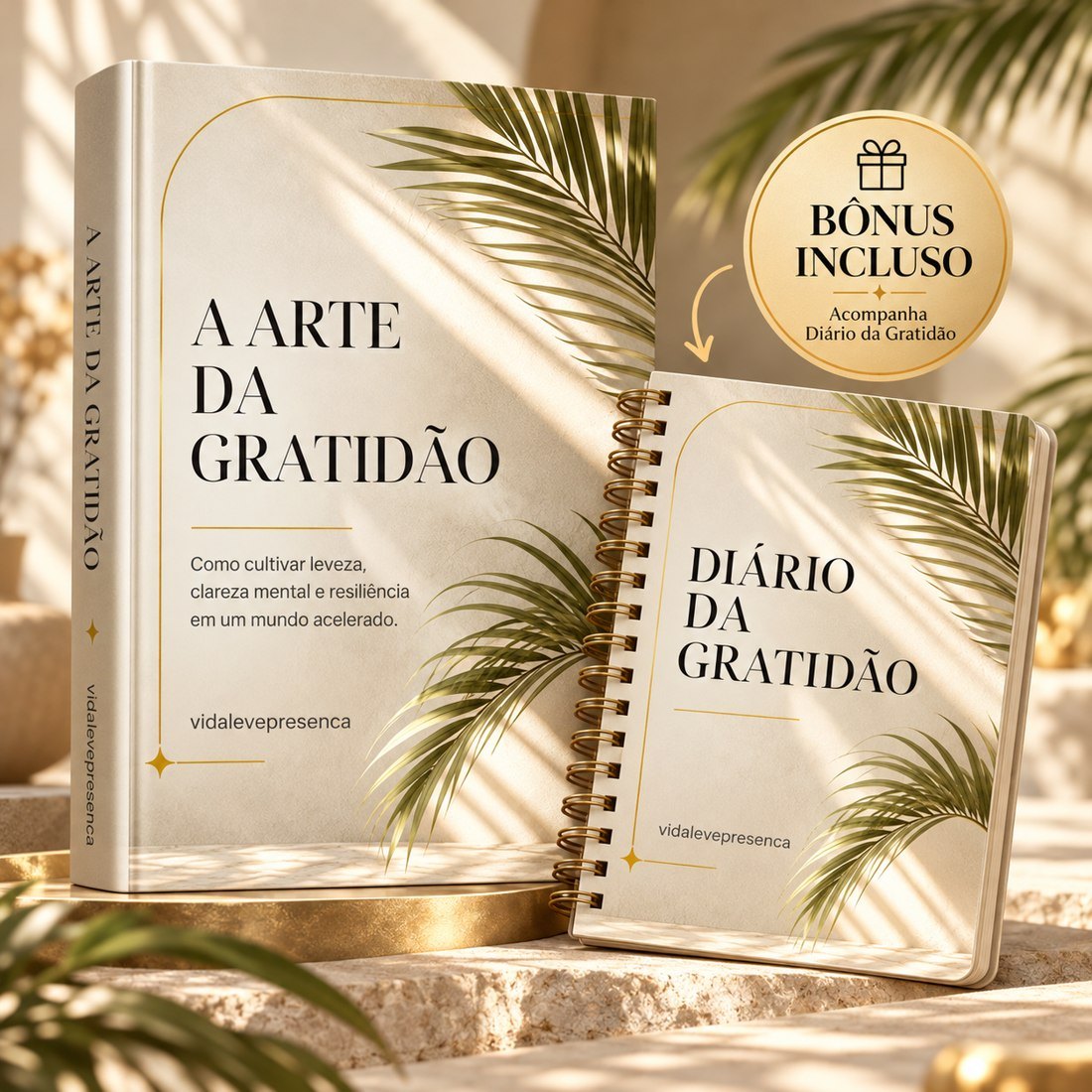 Capa A Arte da Gratidão e Diário