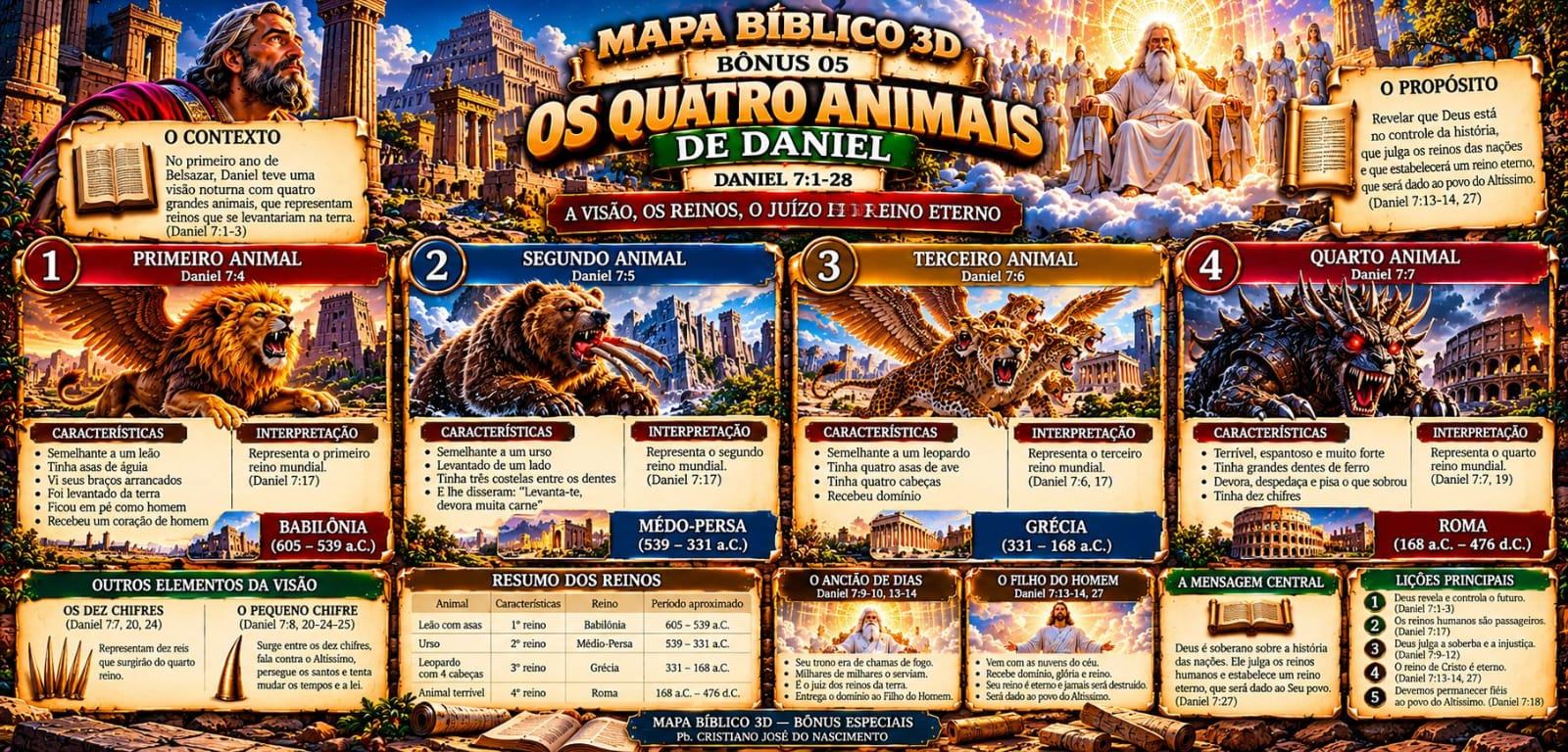 As Quatro Bestas de Daniel