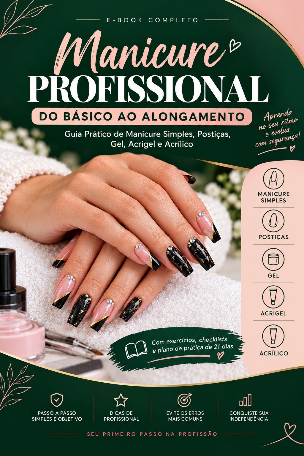 Capa do E-book Manicure Profissional