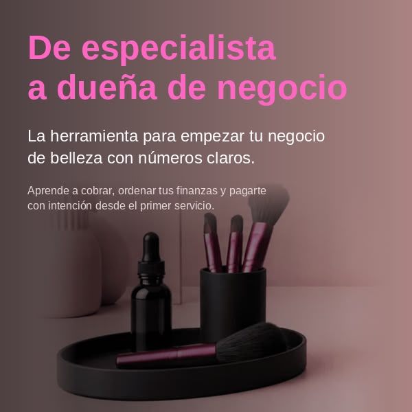 Kit de Finanzas para Lashistas Emprendedoras