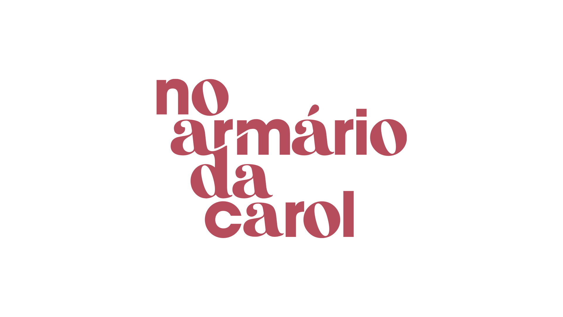 No armário da Carol