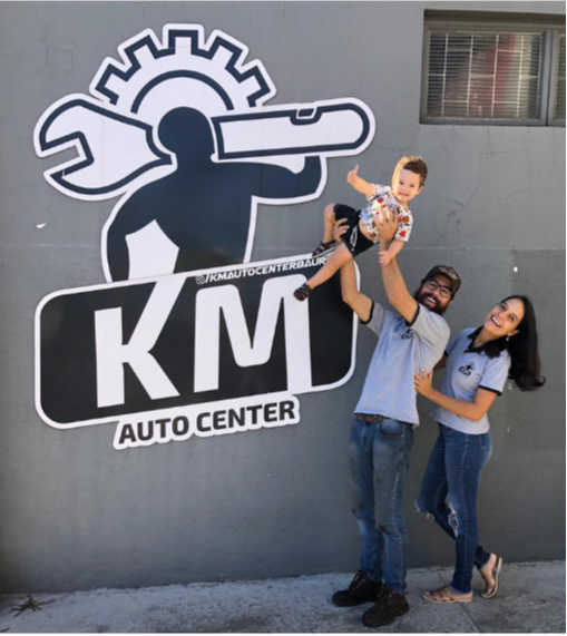 Márcio César, Keila e Estêvão