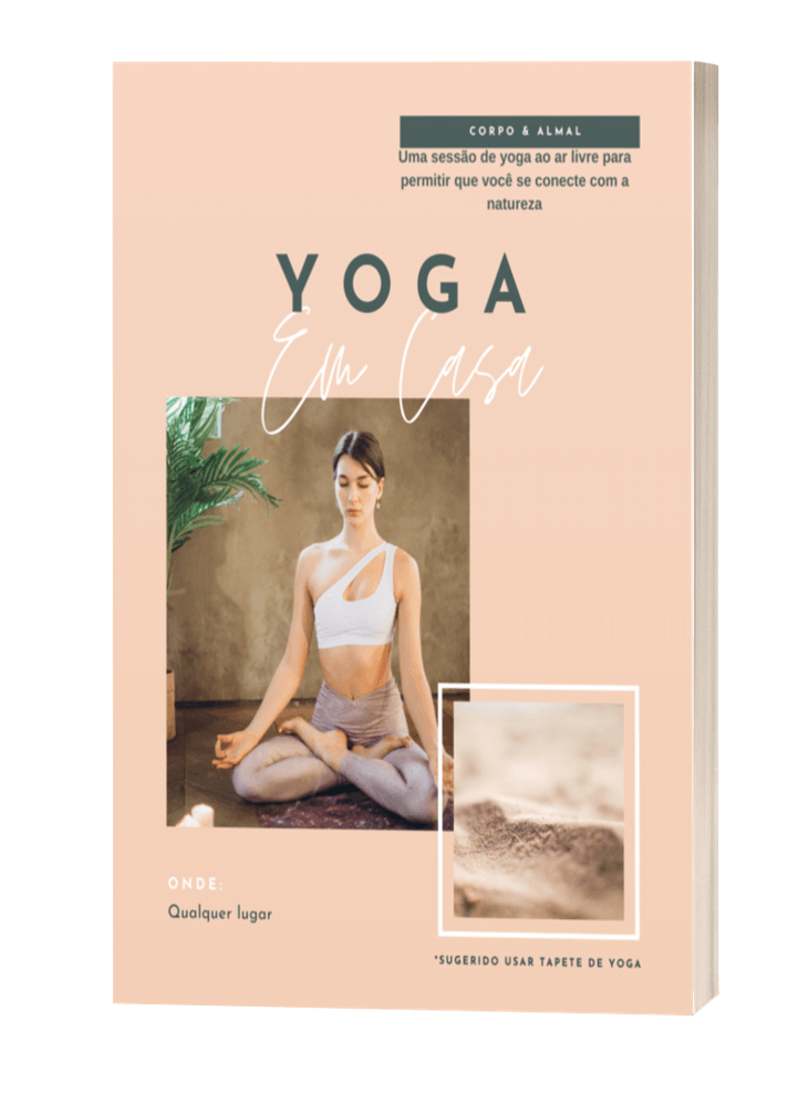 imagem de mulher praticando yoga