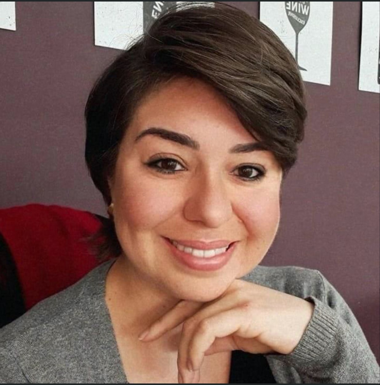 Foto de Iolanda Flores Sorrindo