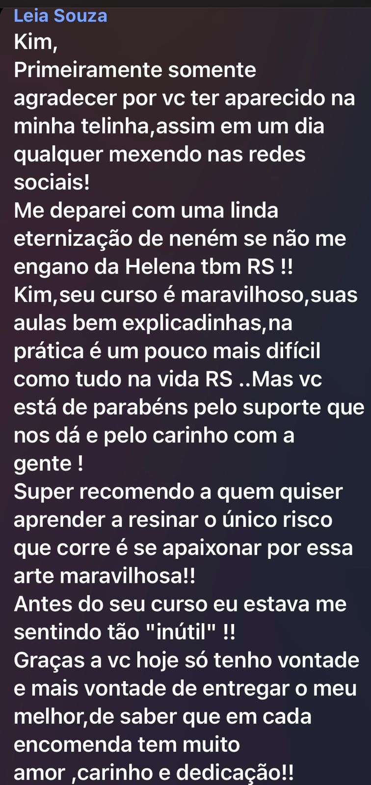Foto de Roseane Soares Sorrindo