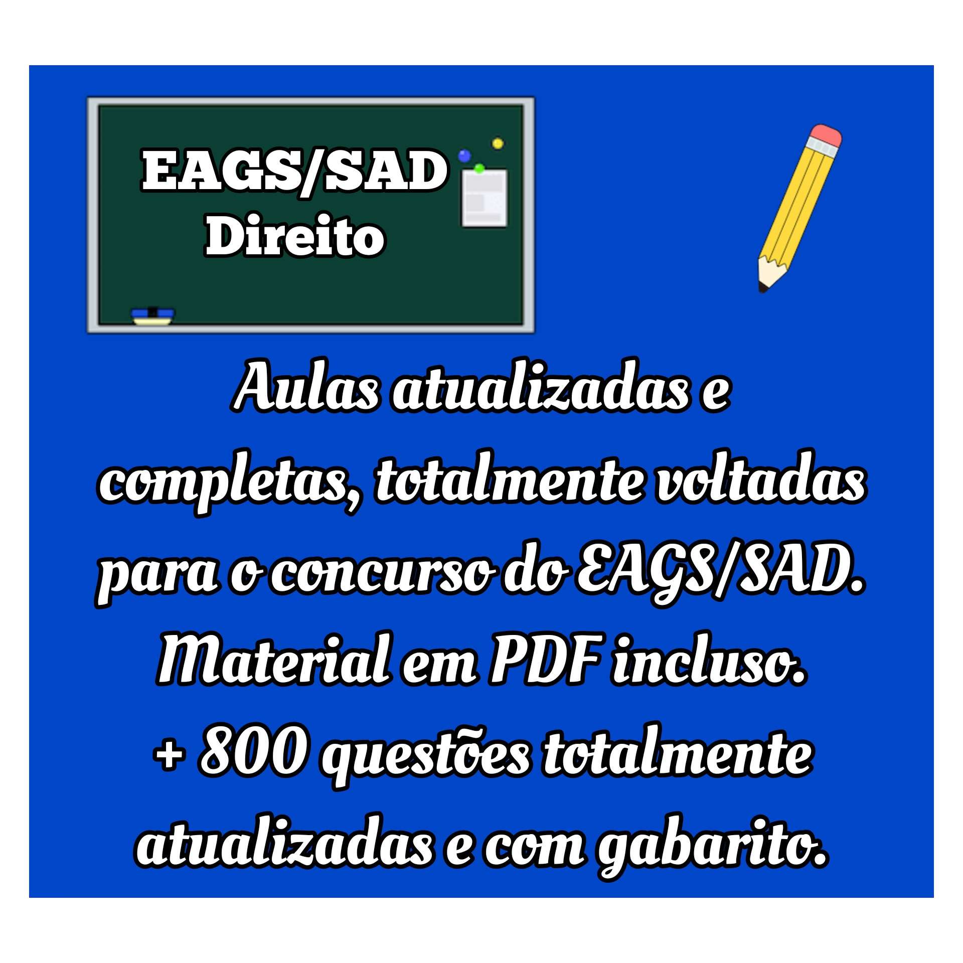 EAGS/SAD - CURSO COMPLETO DE DIREITO (EEAR) — imagem 3
