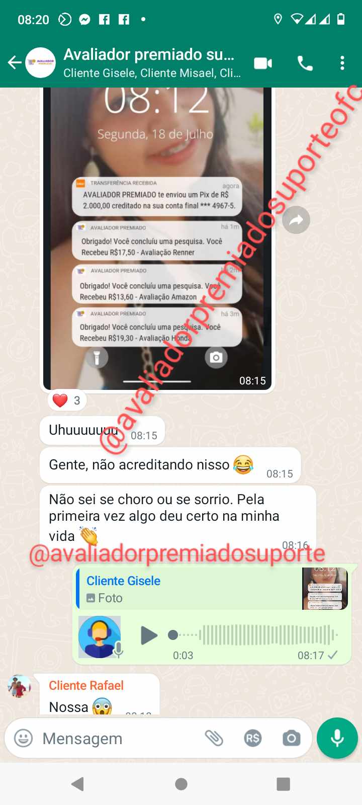 Foto de Roseane Soares Sorrindo